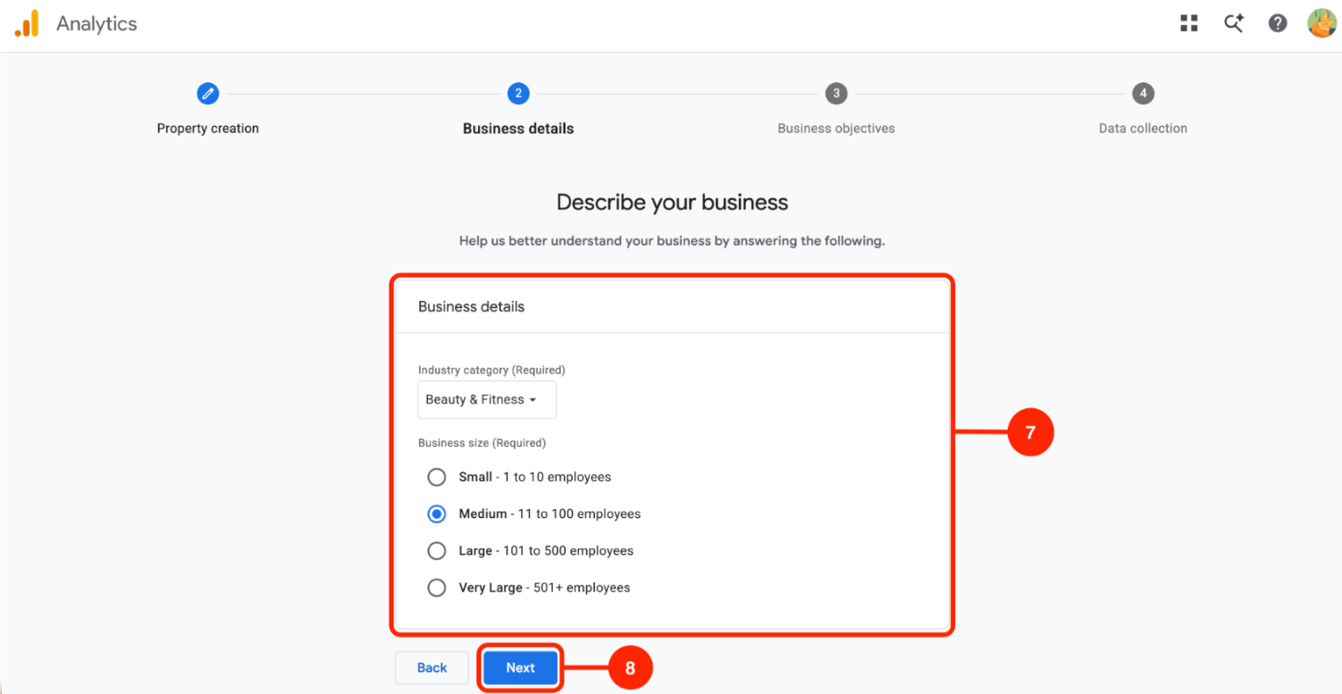 Business details