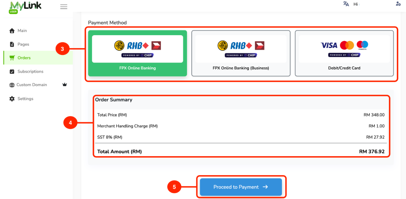 Payment method