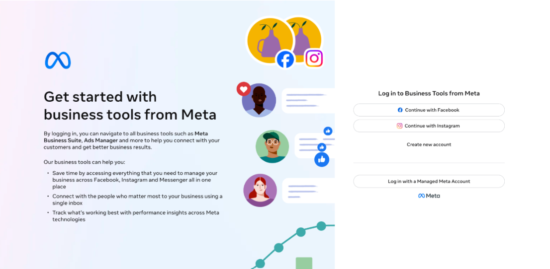 Meta Business Suite login